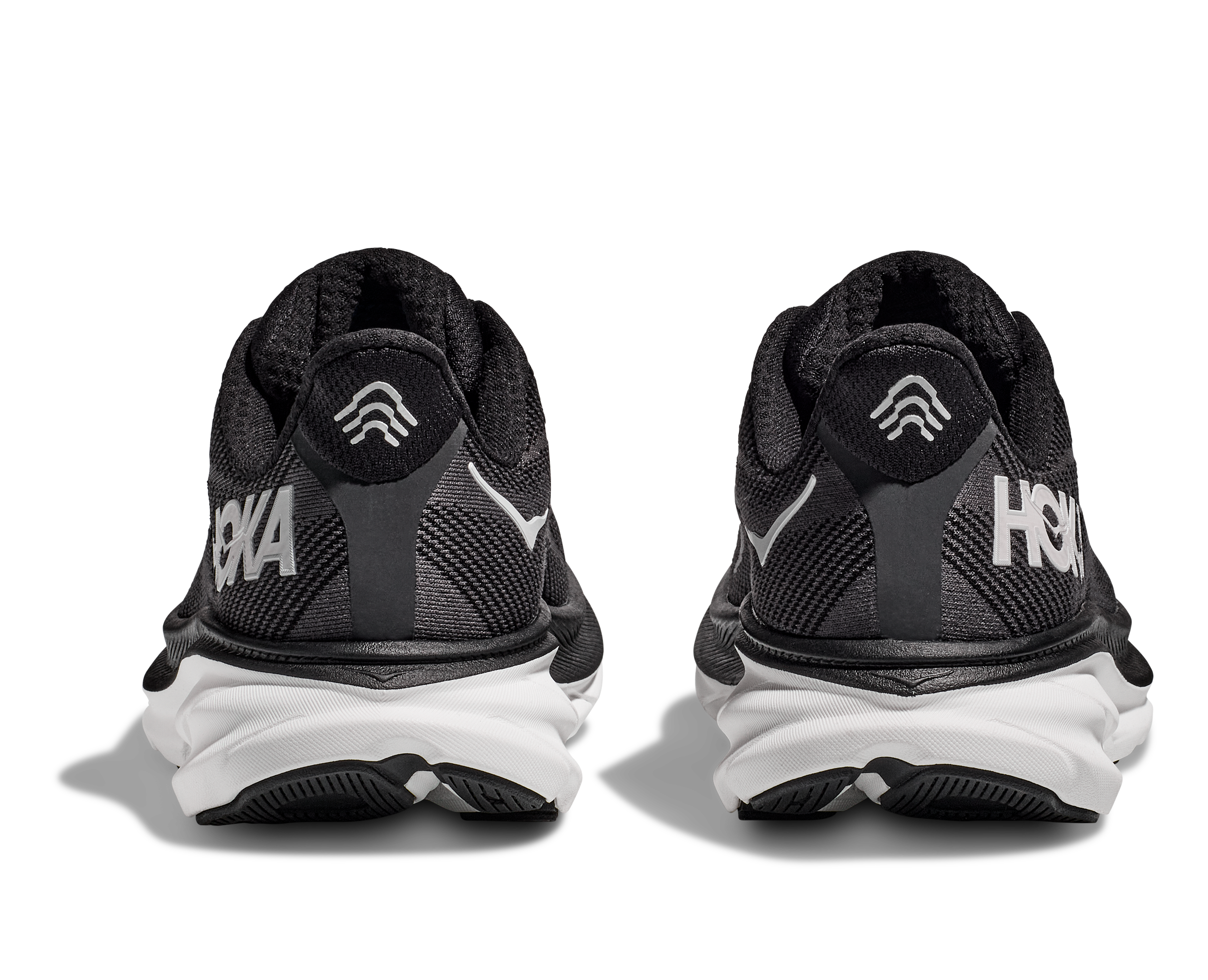 Hoka Men's Clifton 9 (BWHT - Black/White) 8 Hoka Men's Clifton 9 (BWHT - Black/White) - Image 6