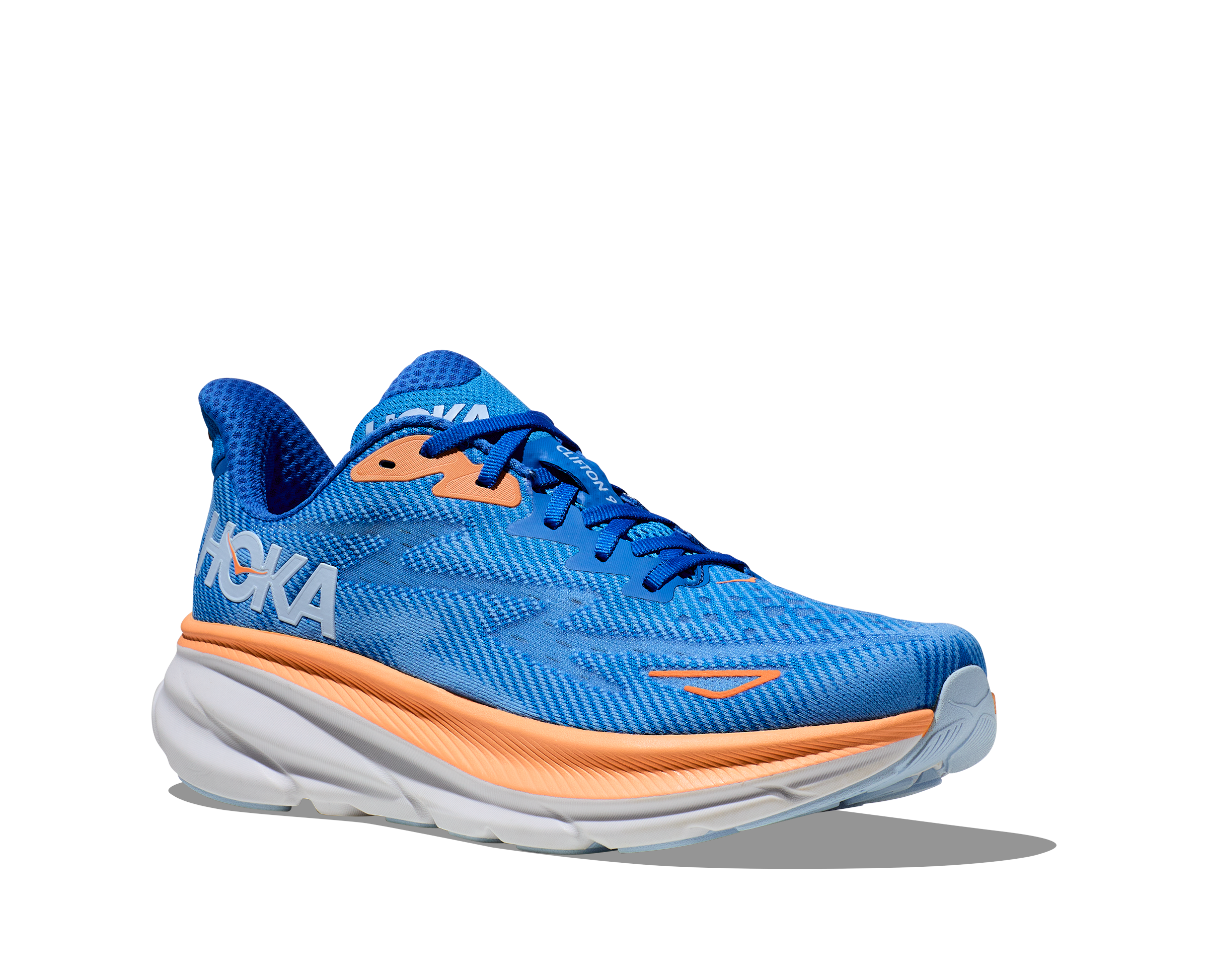 Hoka Men's Clifton 9 WIDE (CSAA - Coastal Sky/All Aboard) 4 Hoka Men's Clifton 9 WIDE (CSAA - Coastal Sky/All Aboard) - Image 2
