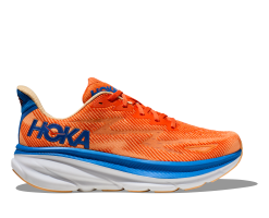 Hoka Men's Clifton 9 (VOIM - Vibrant Orange/Impala)