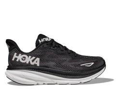 Hoka Women's Clifton 9 (BWHT - Black/White)