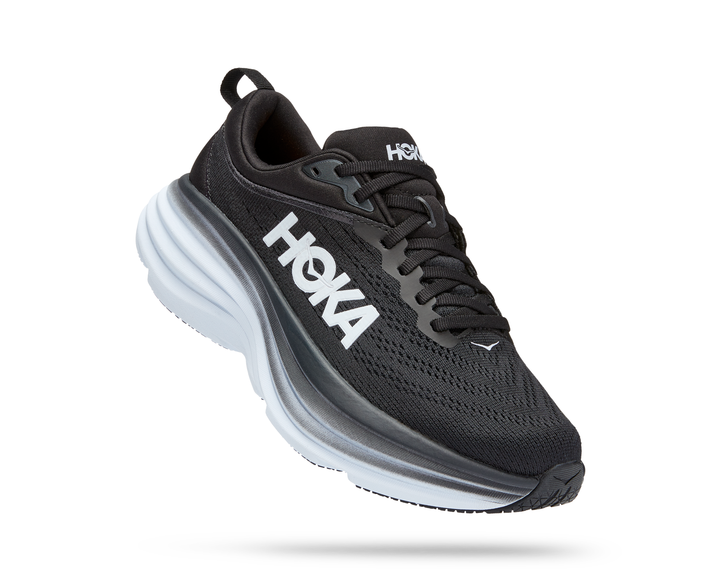 Hoka Women's Bondi 8 (BWHT - Black/White) 3 Hoka Women's Bondi 8 (BWHT - Black/White)
