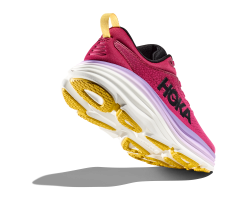 Hoka Women's Bondi 8 (CJPY - Cherries Jubilee/Pink Yarrow) 13 Hoka Women's Bondi 8 (CJPY - Cherries Jubilee/Pink Yarrow) -Hoka Sales Store 1127952 CJPY 4