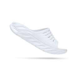 Hoka Unisex Ora Recovery Slide (WWH - White/White) -Hoka Sales Store 1134527 WWH 2