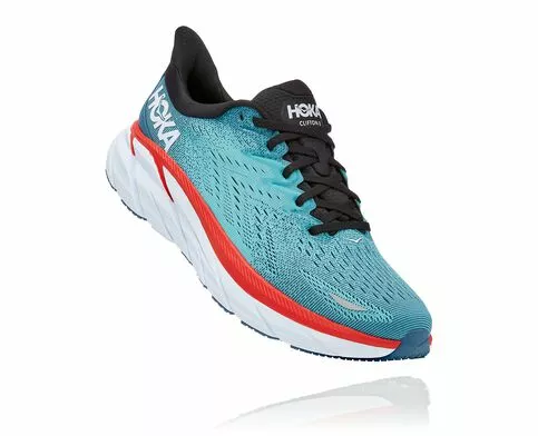 Hoka Men's Clifton 8 (RTAR - Real Teal/Aquarelle) 3 Hoka Men's Clifton 8 (RTAR - Real Teal/Aquarelle)