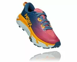 Hoka Women’s Mafate Speed 3 (MBSF - Moroccan Blue/Saffron))