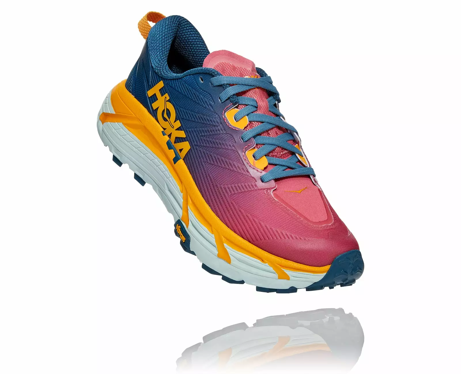 Hoka Women’s Mafate Speed 3 (MBSF - Moroccan Blue/Saffron)) 3 Hoka Women’s Mafate Speed 3 (MBSF - Moroccan Blue/Saffron))