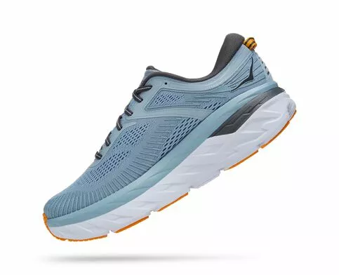 Hoka Men's Bondi 7 (BFCS - Blue Fog/Castlerock) 6 Hoka Men's Bondi 7 (BFCS - Blue Fog/Castlerock) - Image 4