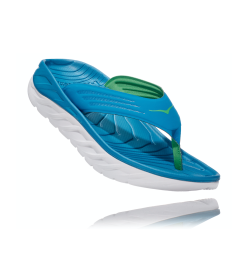 Hoka Men's Ora Recovery Flip (BSGB - Blue Sapphire/greenbriar)