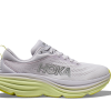 Hoka Women's Bondi 8 (NCLG - Nimbus Cloud/Luminary Green)
