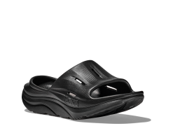 Hoka U Ora Recovery Slide 3 (BBLC - Black/Black)