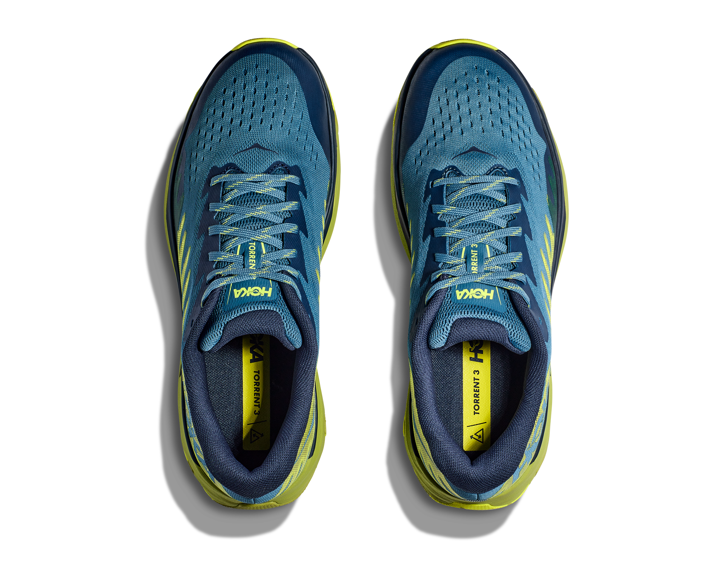Hoka Men's Torrent 3 (BDCT - Bluesteel/Dark Citron) 7 Hoka Men's Torrent 3 (BDCT - Bluesteel/Dark Citron) - Image 5